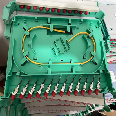 绵阳回收FC圆头12芯ODF盘一体化托盘束状尾纤